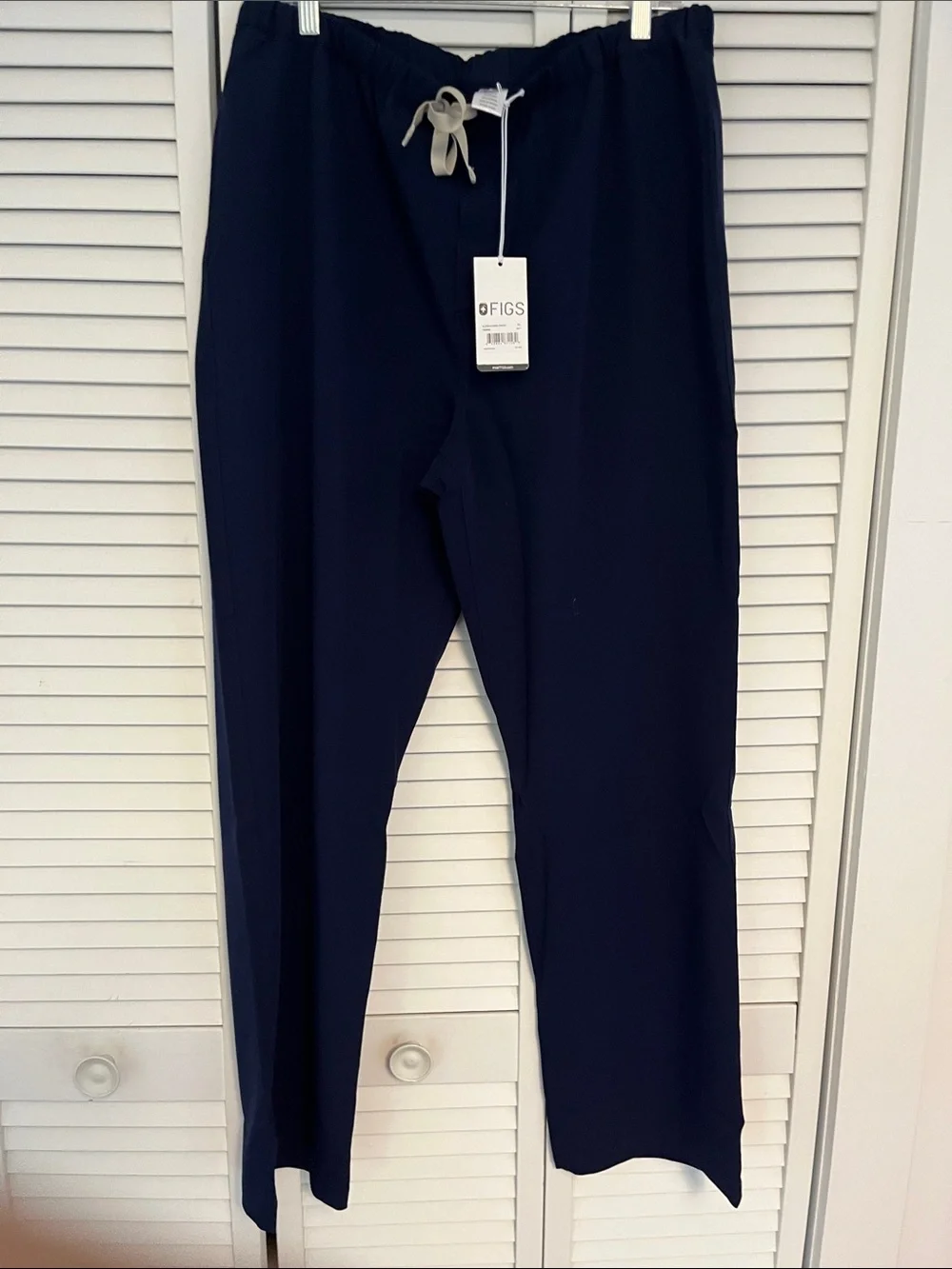 Figs NWT Pisco Basic Pants Navy Blue Sz XL